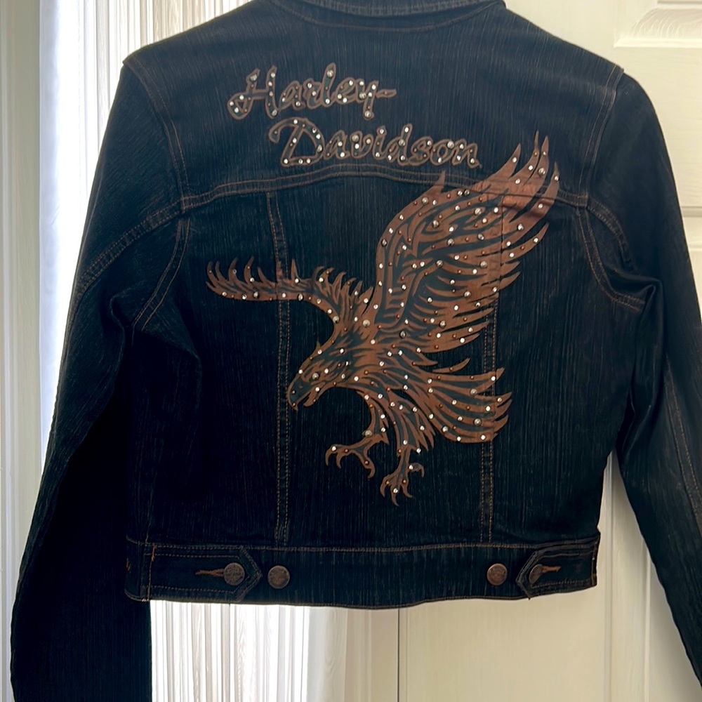 Harley Davidson (Rare jean jacket) size small